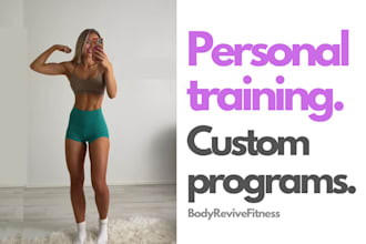 be your personal trainer and nutritionist