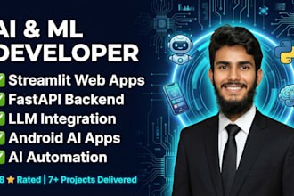 deploy your ml model as a streamlit fastapi or android app with llm integration