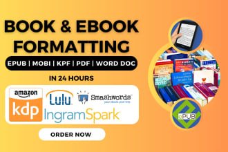 do ebook formatting, paperback formatting kdp, convert pdf to epub