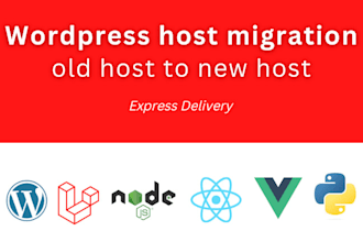 migrate wordpress website to new host, backup, clone,cpanel