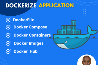 containerize and deploy your application with docker