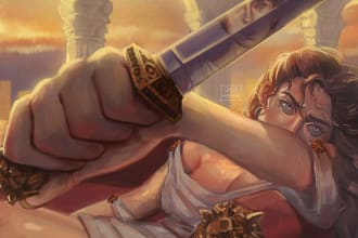 draw your fantasy scene
