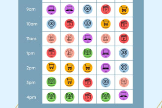 create a daily routine or schedule to boost productivity