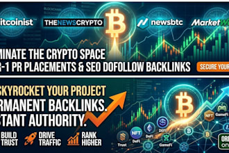 boost your crypto project with a press release and dofollow backlink