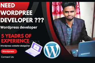 be your wordpress developer wordpress website re designer