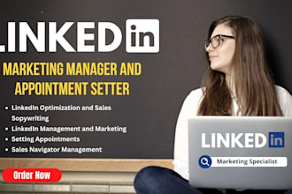 do linkedin marketing and appointment setting