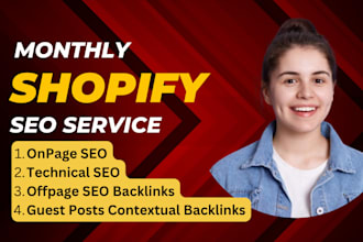 be your shopify SEO expert to boost traffic and sales, top google rankings