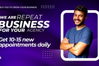 get daily appointments for your social media marketing agency