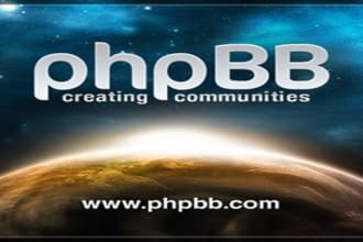 install phpbb or xenforo on your hosting and custimise it
