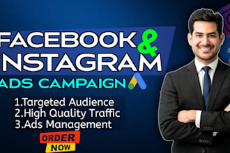 facebook and instragram ads campaign, fb ads campaign