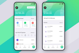 develop loan app, bank app, fintech app, wallet app, investment app,