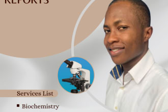assist in biology, biochemistry, microbiology, zoology
