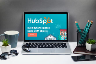 build dynamic pages using CRM objects in hubspot
