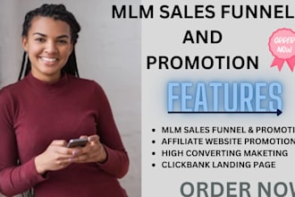 promote affiliate recruitment, mlm sales funnel, mlm promotion solo ads campaign