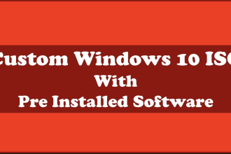 create windows 11 os iso image with preinstalled apps as per user requirement