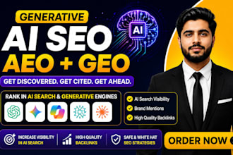 monthly website on page off page GEO aeo local and ai SEO optimization