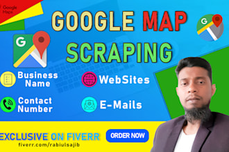 scrape local business leads with emails from google map
