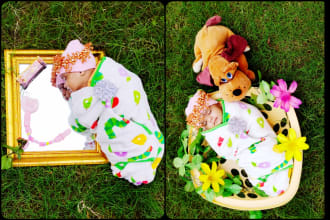 do baby photography product photo child model