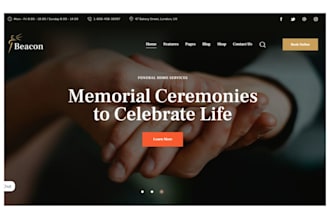 design casket website funeral final expense website burial insurance website