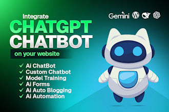 integrate open ai chatgpt chatbot and autoblogs in your wordpress website