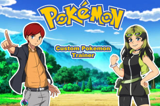 draw you in pokemon anime style