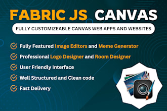 create image editor and mockup generator using fabric js