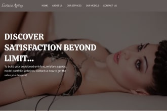 build onlyfans website, onlyfans agency, patreon, model website
