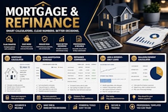 create a custom mortgage and loan amortization spreadsheet
