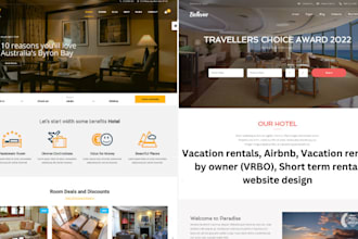 vacation rental website, short term rental, hotel booking website,airbnb,bookly