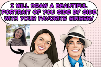 draw you next to your favorite singer