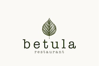 quickly create a distinctive leaf logo design for you