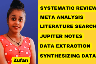 perform a thorough systematic review and meta analysis