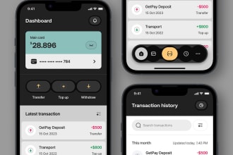 develop trading app, fintech app, bank app, crowdfund app, payment app, nfc app