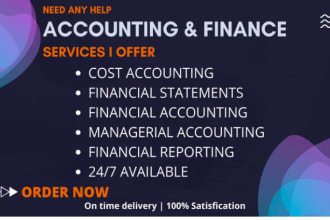 do financial, management, cost, managerial accounting , principles of accounting