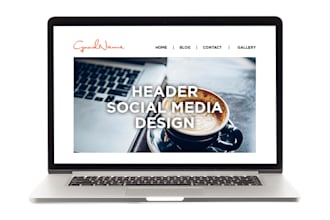 make header and banner your social media