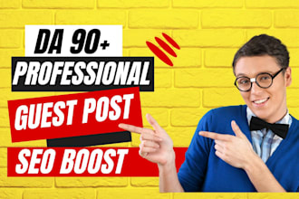 do professional guest post high da90