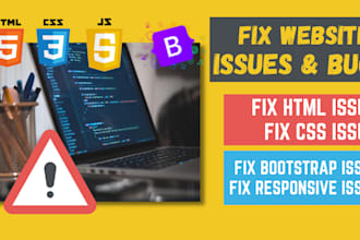 fix one small issue of your website