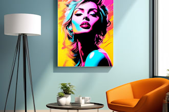 design modern canvas wall art and motivational minimal designs