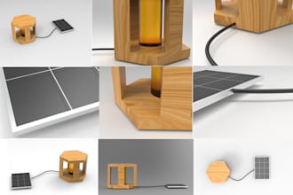 do 3d renderings and animations using keyshot and blender