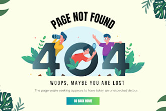 fix 404 error and design an engaging custom 404 page for wordpress