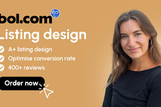 design your bol com or amazon listing images