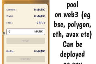 create miner dapp like baked beans, farmer and pancake swap