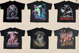 design a 90s vintage hoodie and tshirt graphic