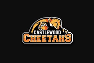 castle wood cheetahs team logo