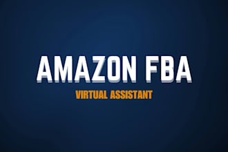 be your expert amazon virtual assistant, amazon fba va
