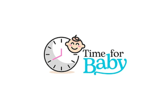 design top quality modern clock logo