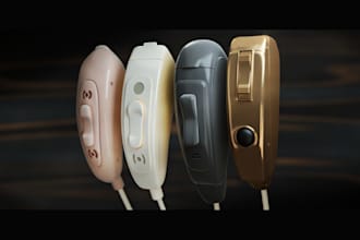 create 3d models of small electronic gadgets and devices