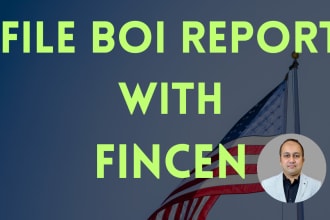 file boi report of your US llc company with fincen