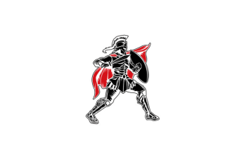 design really valuable warrior logo