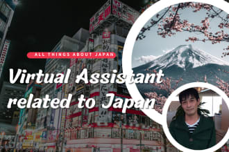 be your personal assistant in all things about japan